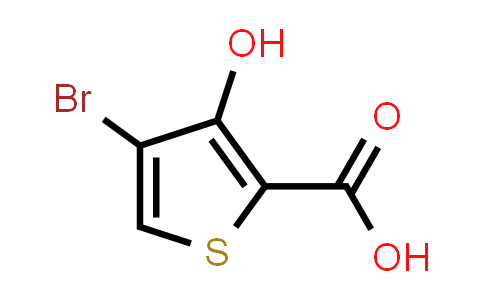 CAS No. 634187-30-7, 4-Bromo-3-hydroxythiophene-2-carboxylic acid