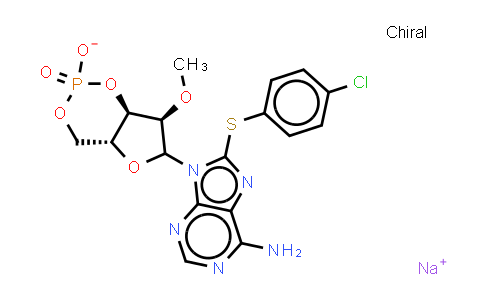 CAS No. 634207-53-7, 8-CPT-2Me-cAMP (sodium)