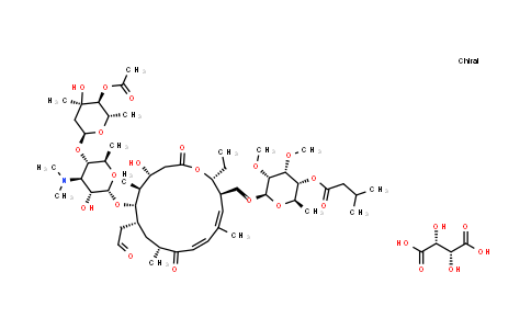 CAS No. 63428-13-7, Tylvalosin (tartrate)