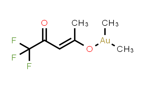 CAS No. 63470-53-1, Dimethyl(trifluoroacetylacetonate)gold(III)