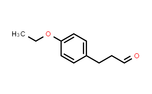 CAS No. 63537-11-1, Benzenepropanal, 4-ethoxy-