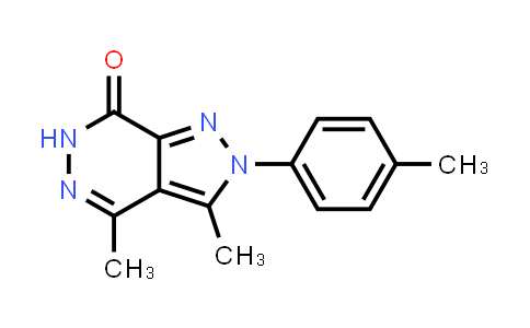 CAS No. 63537-33-7, 3,4-Dimethyl-2-(p-tolyl)-2,6-dihydro-7H-pyrazolo[3,4-d]pyridazin-7-one