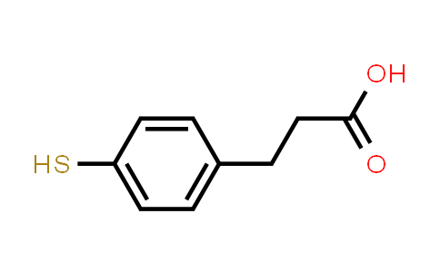 CAS No. 63545-55-1, 3-(4-Mercaptophenyl)propanoic acid