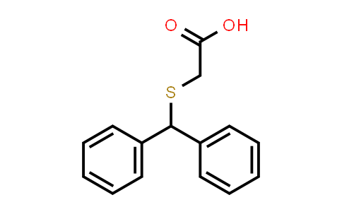 CAS No. 63547-22-8, 2-(Benzhydrylthio)acetic acid