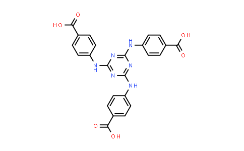 CAS No. 63557-10-8, 4,4',4''-((1,3,5-Triazine-2,4,6-triyl)tris(azanediyl))tribenzoic acid