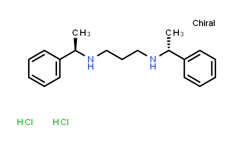 CAS No. 635702-49-7, N1,N3-bis((R)-1-Phenylethyl)propane-1,3-diamine (dihydrochloride)