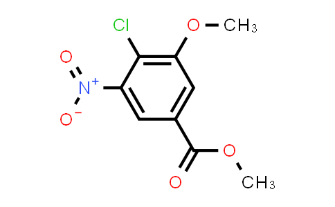 CAS No. 63603-09-8, Methyl 4-chloro-3-methoxy-5-nitrobenzoate