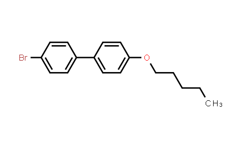 CAS No. 63619-51-2, 4-bromo-4'-(pentyloxy)-1,1'-biphenyl