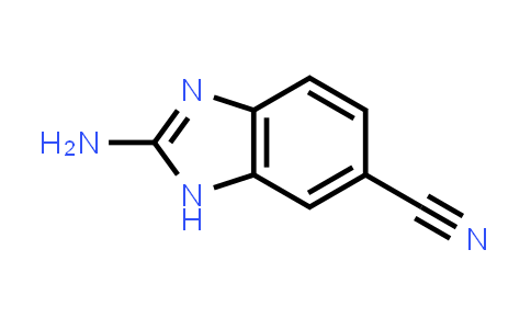 CAS No. 63655-40-3, 2-Amino-1H-benzo[d]imidazole-6-carbonitrile