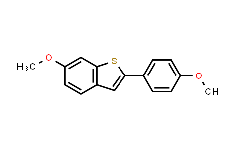 CAS No. 63675-74-1, 6-Methoxy-2-(4-methoxyphenyl)benzo[b]thiophene