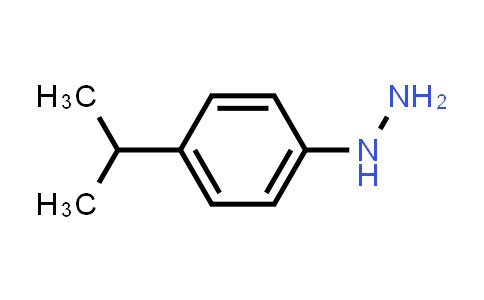 CAS No. 63693-65-2, N-(4-Isopropylphenyl)hydrazine