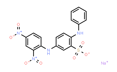 CAS No. 6373-74-6, Sodium 2-anilino-5-(2,4-dinitroanilino)benzenesulphonate