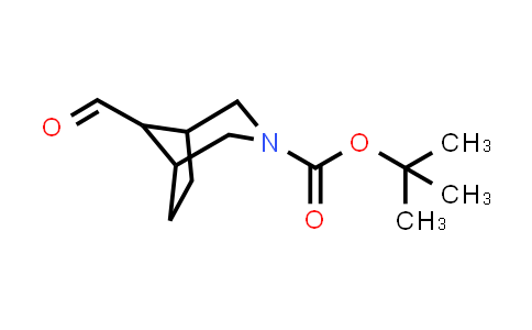 CAS No. 637301-17-8, tert-Butyl 8-formyl-3-azabicyclo[3.2.1]octane-3-carboxylate
