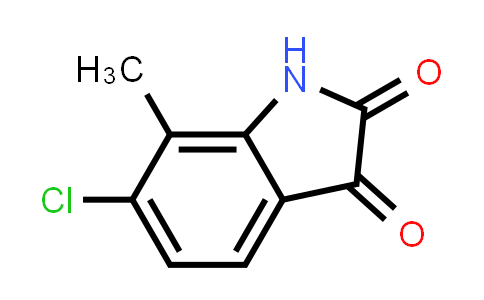 CAS No. 6374-90-9, 6-Chloro-7-methyl-1h-indole-2,3-dione