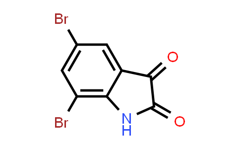 CAS No. 6374-91-0, 5,7-Dibromoindoline-2,3-dione