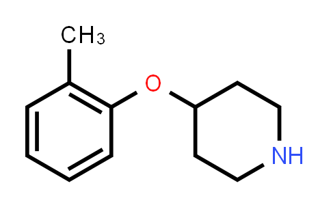 CAS No. 63843-42-5, 4-(o-Tolyloxy)piperidine