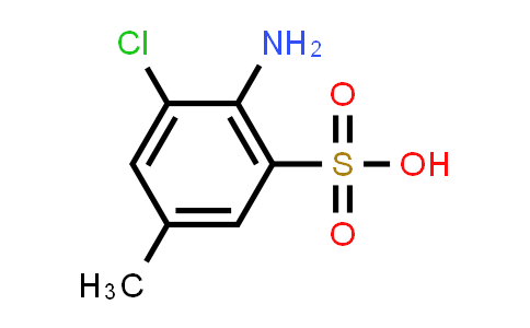 CAS No. 6387-14-0, m-Toluenesulfonic acid, 4-amino-5-chloro-