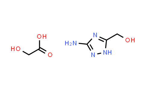 CAS No. 63870-39-3, (3-Amino-1H-1,2,4-triazol-5-yl)methanol compound with 2-hydroxyacetic acid