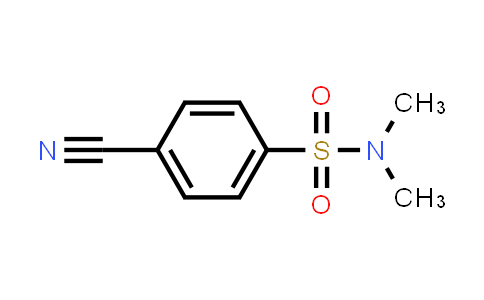 63877-94-1 | Benzenesulfonamide, 4-cyano-N,N-dimethyl-