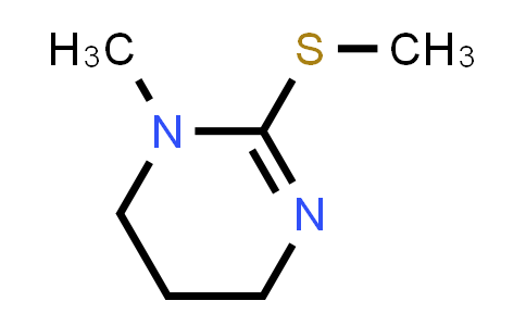 CAS No. 63896-08-2, 1-methyl-2-methylsulfanyl-5,6-dihydro-4H-pyrimidine