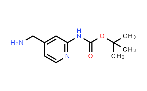 CAS No. 639091-78-4, tert-Butyl (4-(aminomethyl)pyridin-2-yl)carbamate