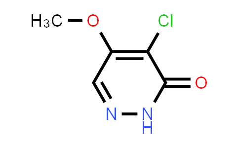CAS No. 63910-43-0, 4-Chloro-5-methoxypyridazin-3(2H)-one