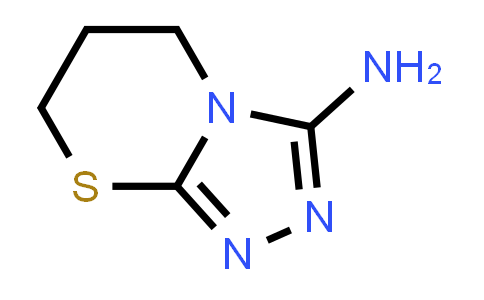 CAS No. 639782-44-8, 6,7-Dihydro-5H-[1,2,4]triazolo[3,4-b][1,3]thiazin-3-ylamine