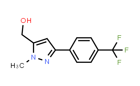 CAS No. 639784-65-9, [2-methyl-5-[4-(trifluoromethyl)phenyl]pyrazol-3-yl]methanol