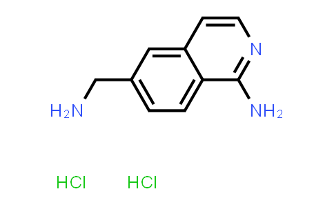 CAS No. 639860-72-3, 6-(Aminomethyl)isoquinolin-1-amine dihydrochloride