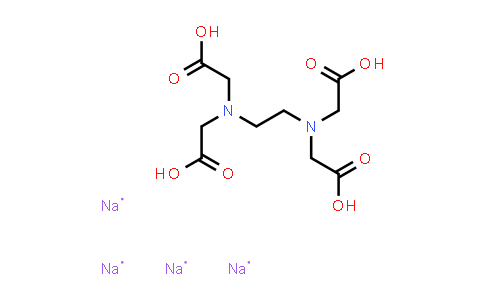 CAS No. 64-02-8, Ethylenediaminetetraacetic acid (tetrasodium)