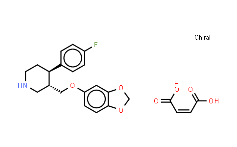 CAS No. 64006-44-6, paroxetine maleate
