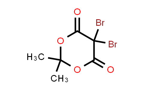 CAS No. 66131-14-4, 5,5-Dibromo-2,2-dimethyl-1,3-dioxane-4,6-dione