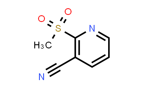 CAS No. 66154-66-3, 2-(Methylsulfonyl)nicotinonitrile