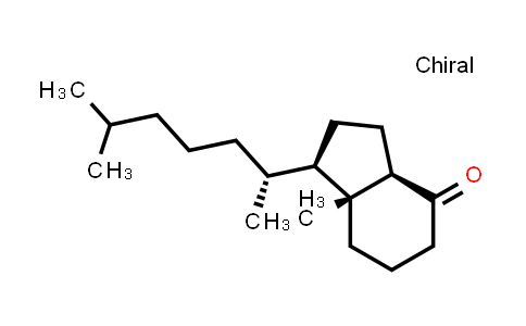CAS No. 66251-18-1, (1R,3aR,7aR)-7a-methyl-1-((R)-6-methylheptan-2-yl)hexahydro-1H-inden-4(2H)-one