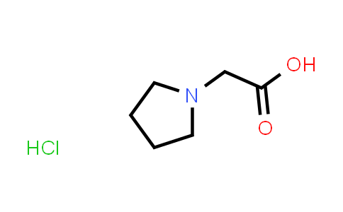 CAS No. 6628-74-6, (Pyrrolidin-1-yl)acetic acid hydrochloride