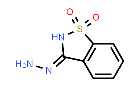 CAS No. 6635-42-3, 3-Hydrazono-2,3-dihydrobenzo[d]isothiazole 1,1-dioxide