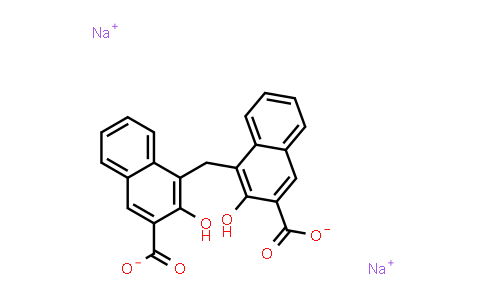 CAS No. 6640-22-8, Sodium 4,4'-methylenebis(3-hydroxy-2-naphthoate)