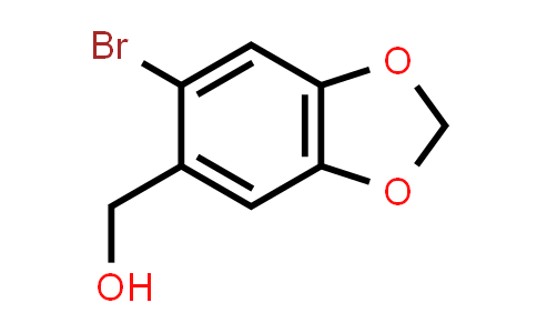 CAS No. 6642-34-8, (6-Bromo-1,3-benzodioxol-5-yl)methanol
