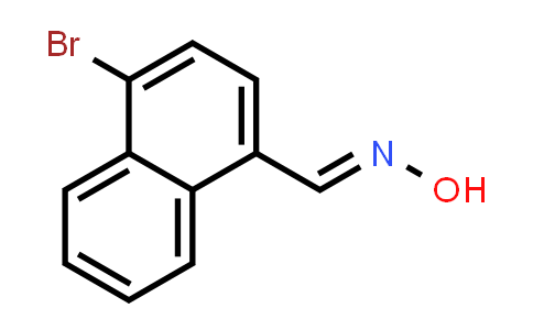 CAS No. 664364-16-3, (E)-4-bromo-1-naphthaldehyde oxime