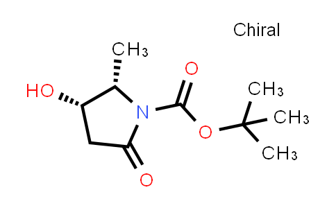 CAS No. 664364-20-9, (2S,3S)-tert-Butyl 3-hydroxy-2-methyl-5-oxopyrrolidine-1-carboxylate