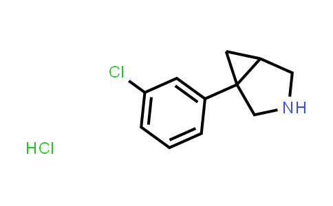 CAS No. 66503-94-4, 1-(3-Chlorophenyl)-3-azabicyclo[3.1.0]hexane hydrochloride
