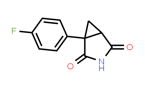 CAS No. 66504-49-2, 1-(4-Fluorophenyl)-3-azabicyclo[3.1.0]hexane-2,4-dione