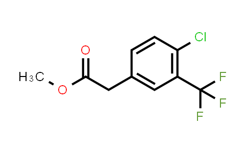 CAS No. 66504-62-9, Methyl 2-[4-chloro-3-(trifluoromethyl)phenyl]acetate