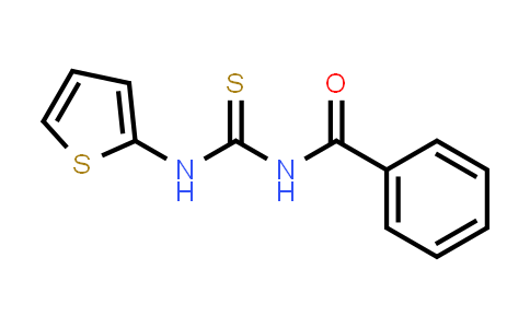CAS No. 66645-99-6, N-(Thiophen-2-ylcarbamothioyl)benzamide