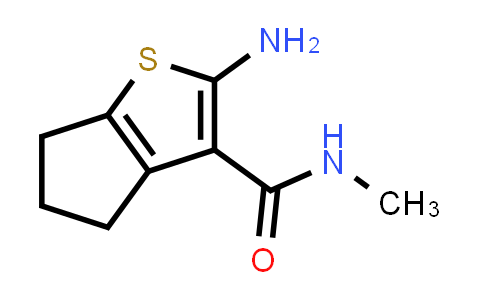 CAS No. 666715-71-5, 2-Amino-N-methyl-5,6-dihydro-4H-cyclopenta[b]thiophene-3-carboxamide