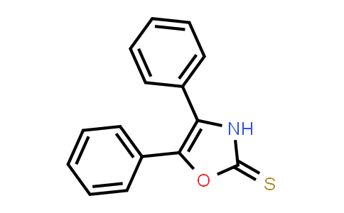 CAS No. 6670-13-9, 4,5-Diphenyloxazole-2(3H)-thione