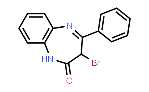 CAS No. 66752-03-2, 3-Bromo-4-phenyl-1,3-dihydro-2h-1,5-benzodiazepin-2-one
