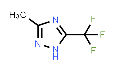 CAS No. 667873-25-8, 3-Methyl-5-(trifluoromethyl)-1H-1,2,4-triazole