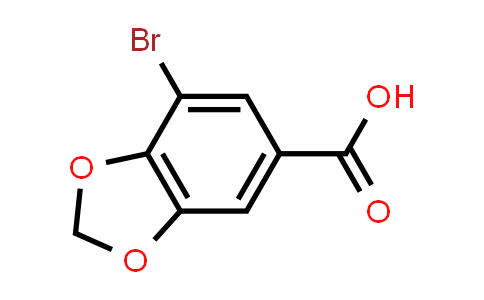 CAS No. 66799-93-7, 7-Bromobenzo[d][1,3]dioxole-5-carboxylic acid