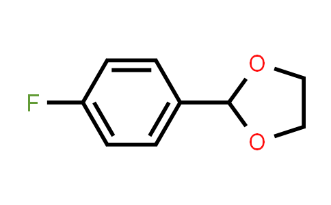 CAS No. 66822-17-1, 2-(4-Fluorophenyl)-1,3-dioxolane